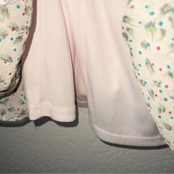 Lulu’s Pink Sing Sweetly Floral Print Mini Dress Size Small - Picture 6 of 8